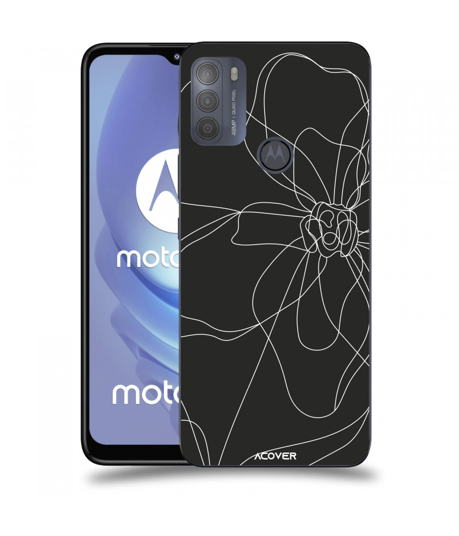 ACOVER Kryt na mobil Motorola Moto G50 s motivem Line Flower I